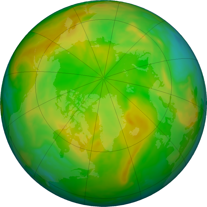 Arctic ozone map for 26 May 2020